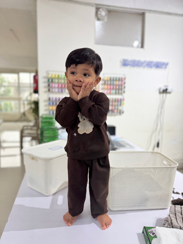 Cuddle Cub Brown Teddy Snuggle Set (Toy included)