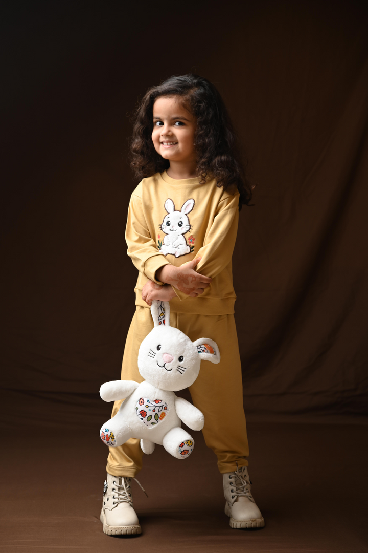 Bunny Hop Rabbit Snuggle Set (Toy included)