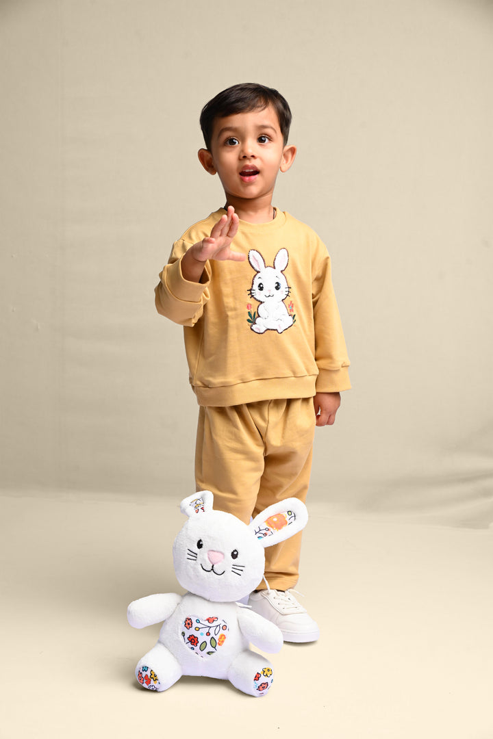Bunny Hop Rabbit Snuggle Set (Toy included)