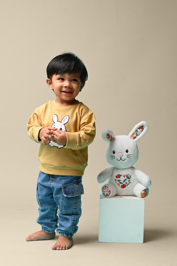 Bunny Hop Rabbit Snuggle Set (Toy included)