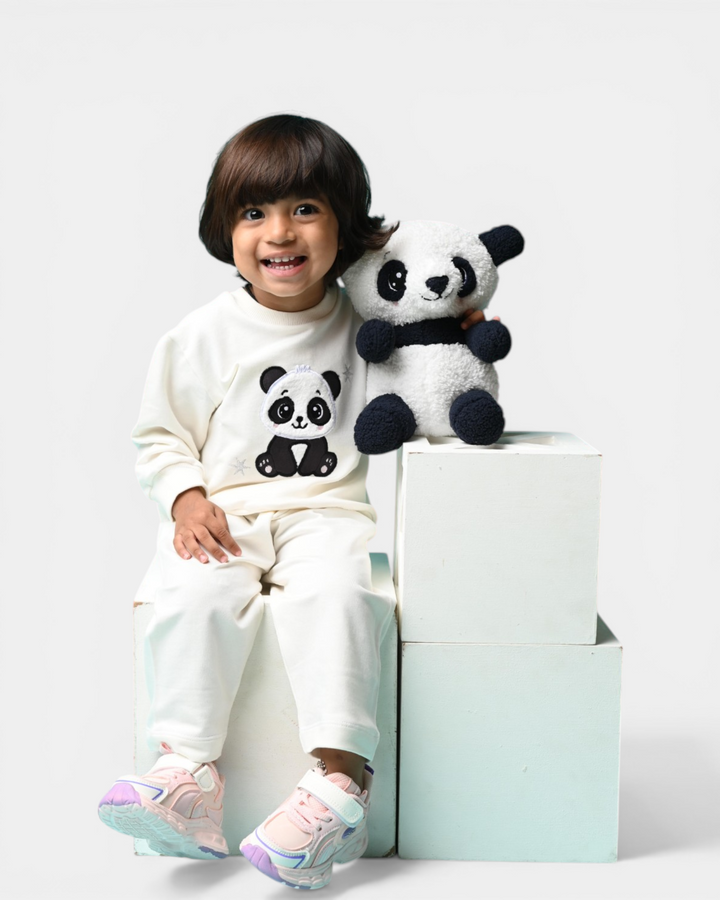 Snowy Paws Panda Snuggle Set