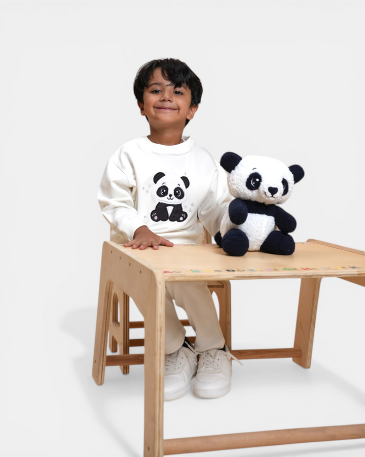 Snowy Paws Panda Snuggle Set