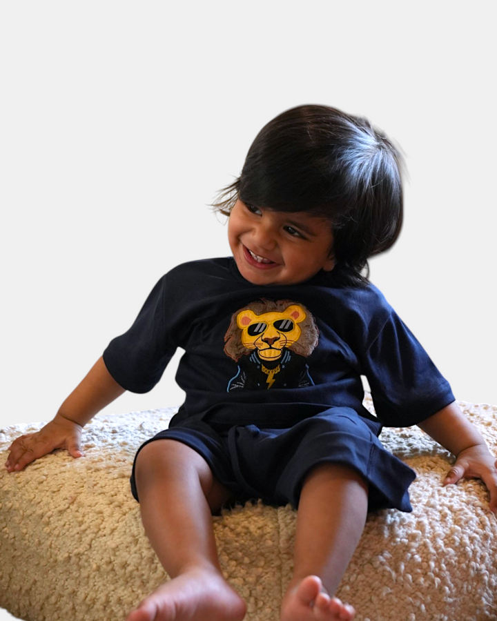 🦁 Lumo the Lion - Navy