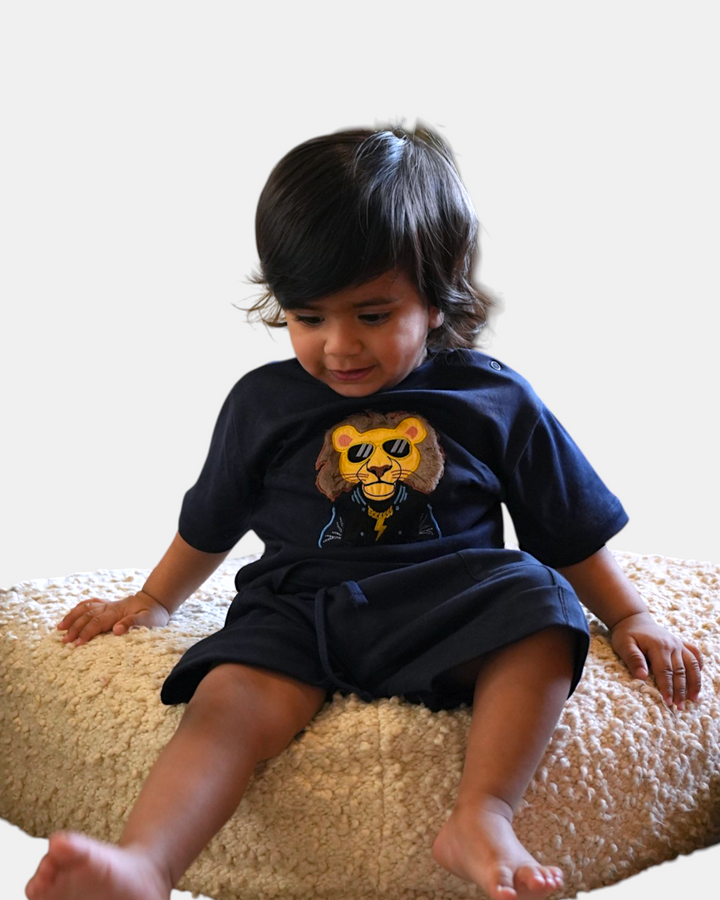 🦁 Lumo the Lion - Navy