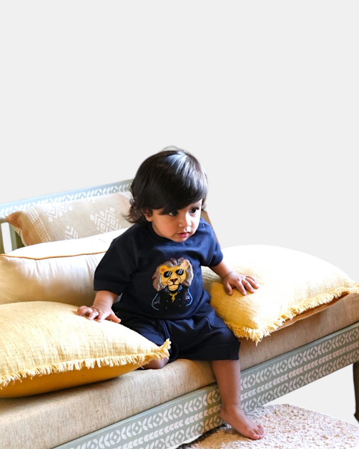 🦁 Lumo the Lion - Navy
