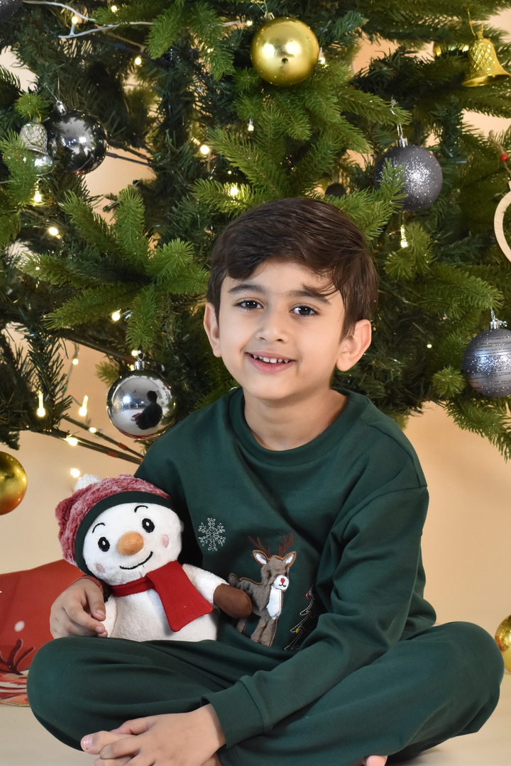 Christmas Rudolph Reindeer Snuggle Set (Toy & Christmas Stocking included)