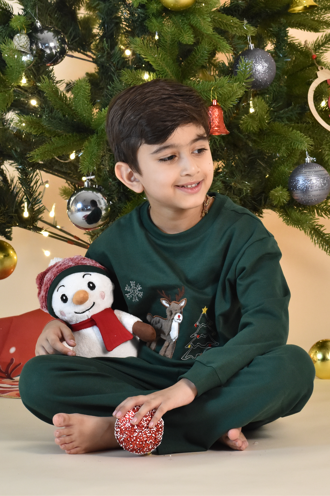 Christmas Rudolph Reindeer Snuggle Set (Toy & Christmas Stocking included)