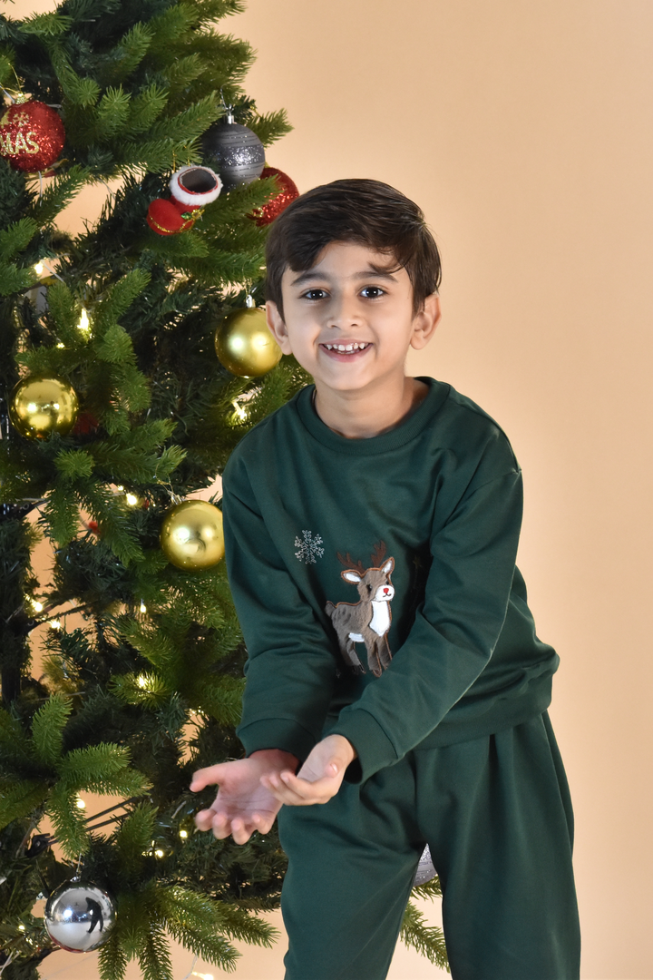 Christmas Rudolph Reindeer Snuggle Set (Toy & Christmas Stocking included)