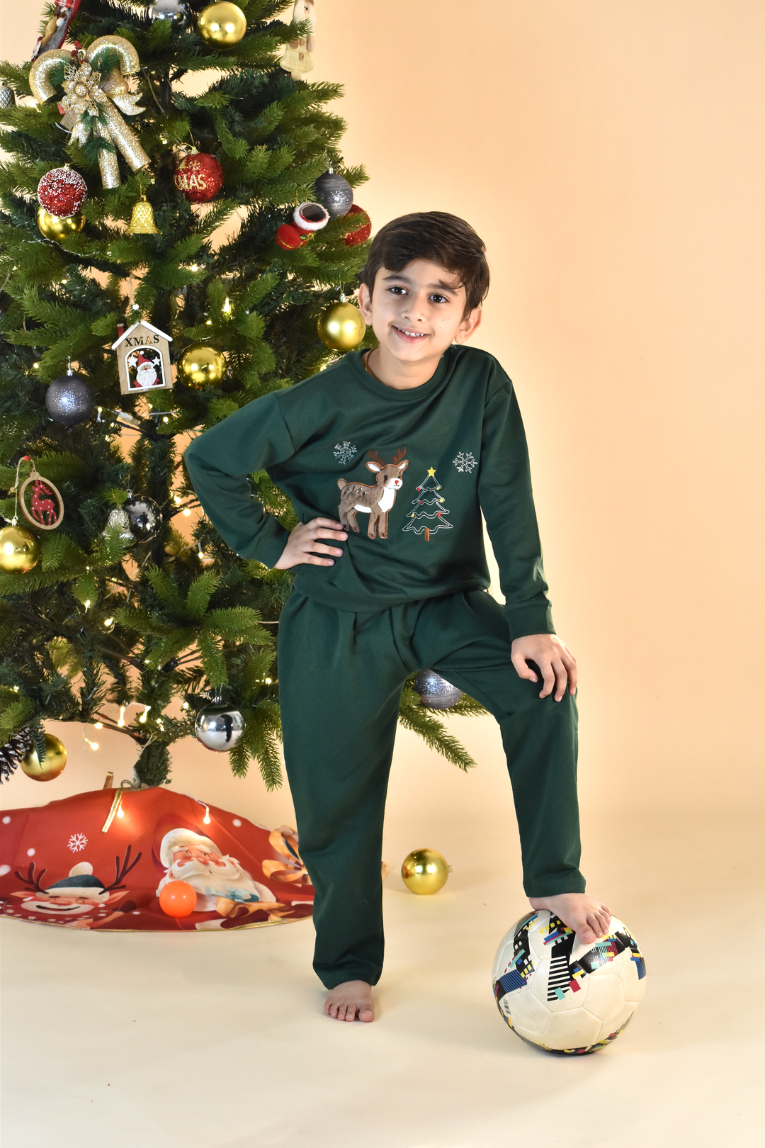 Christmas Rudolph Reindeer Snuggle Set (Toy & Christmas Stocking included)