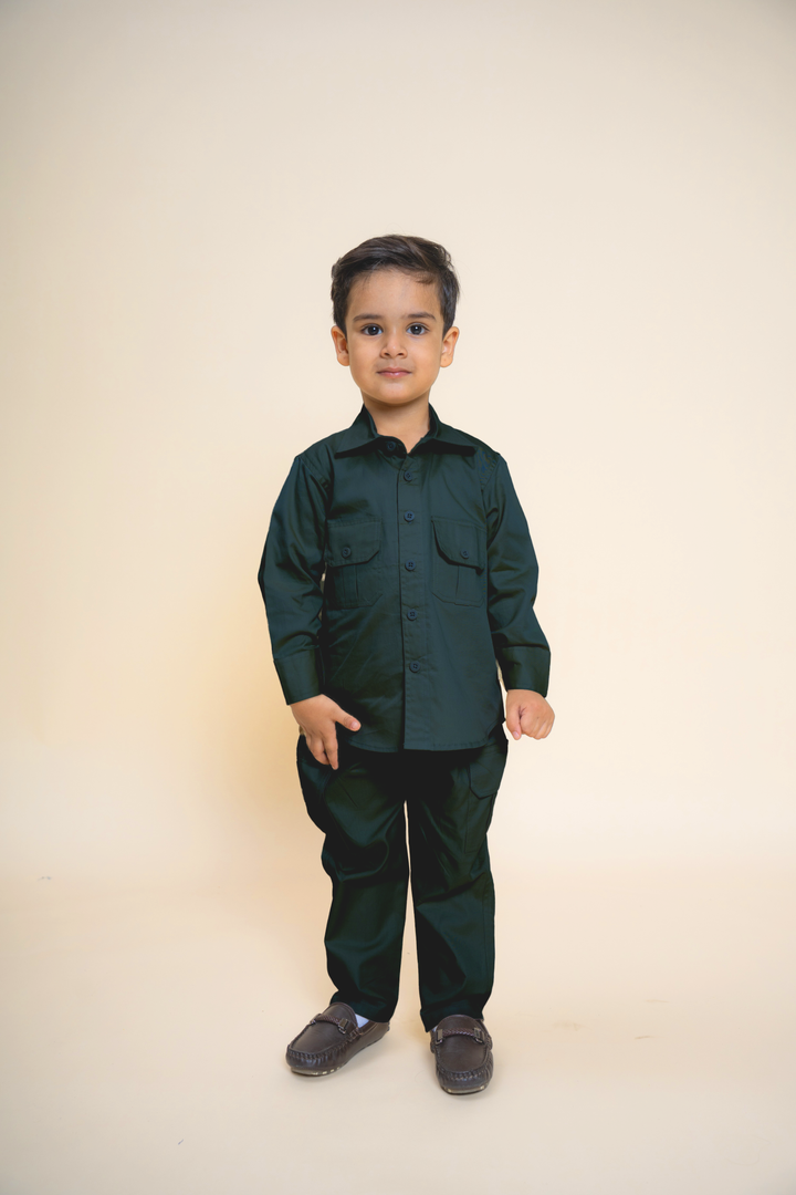 Explorer Cargo Shirt - Diesel Blue