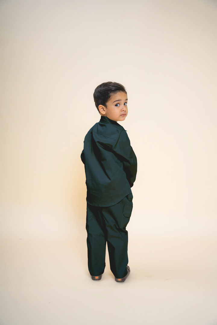 Explorer Cargo Shirt - Diesel Blue