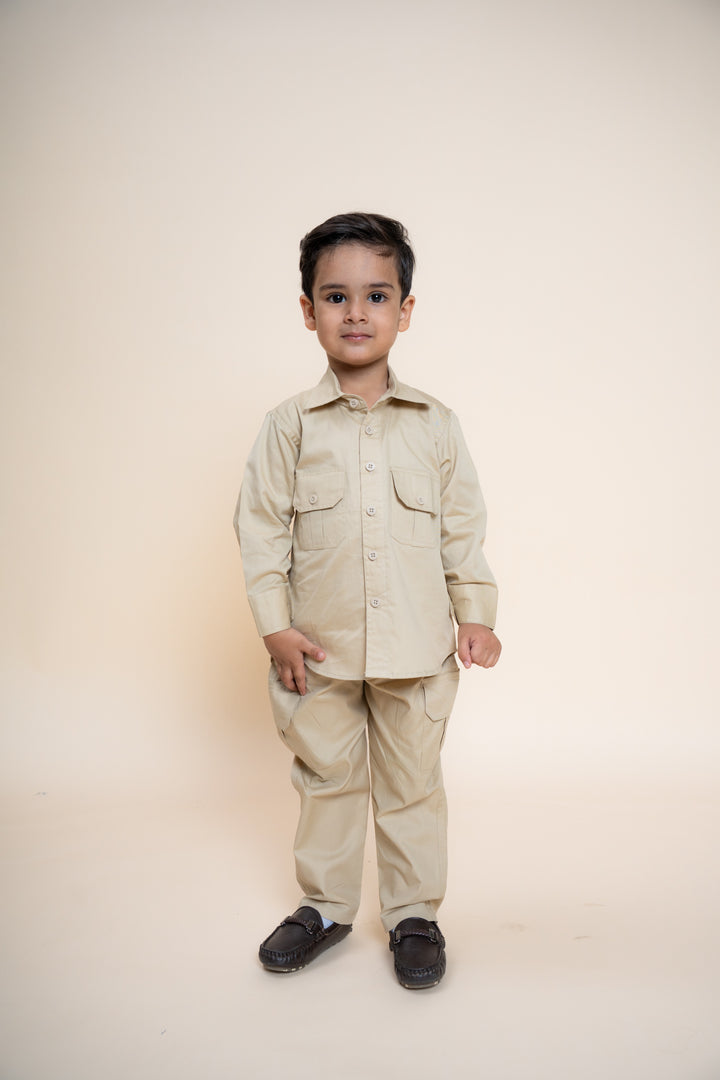 Explorer Cargo Shirt - Khaki