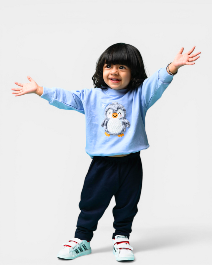 Frosty Hugs Penguin Snuggle Set
