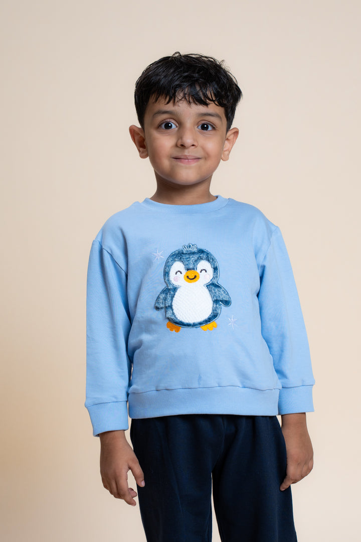 Frosty Hugs Penguin Snuggle Set (Toy included)