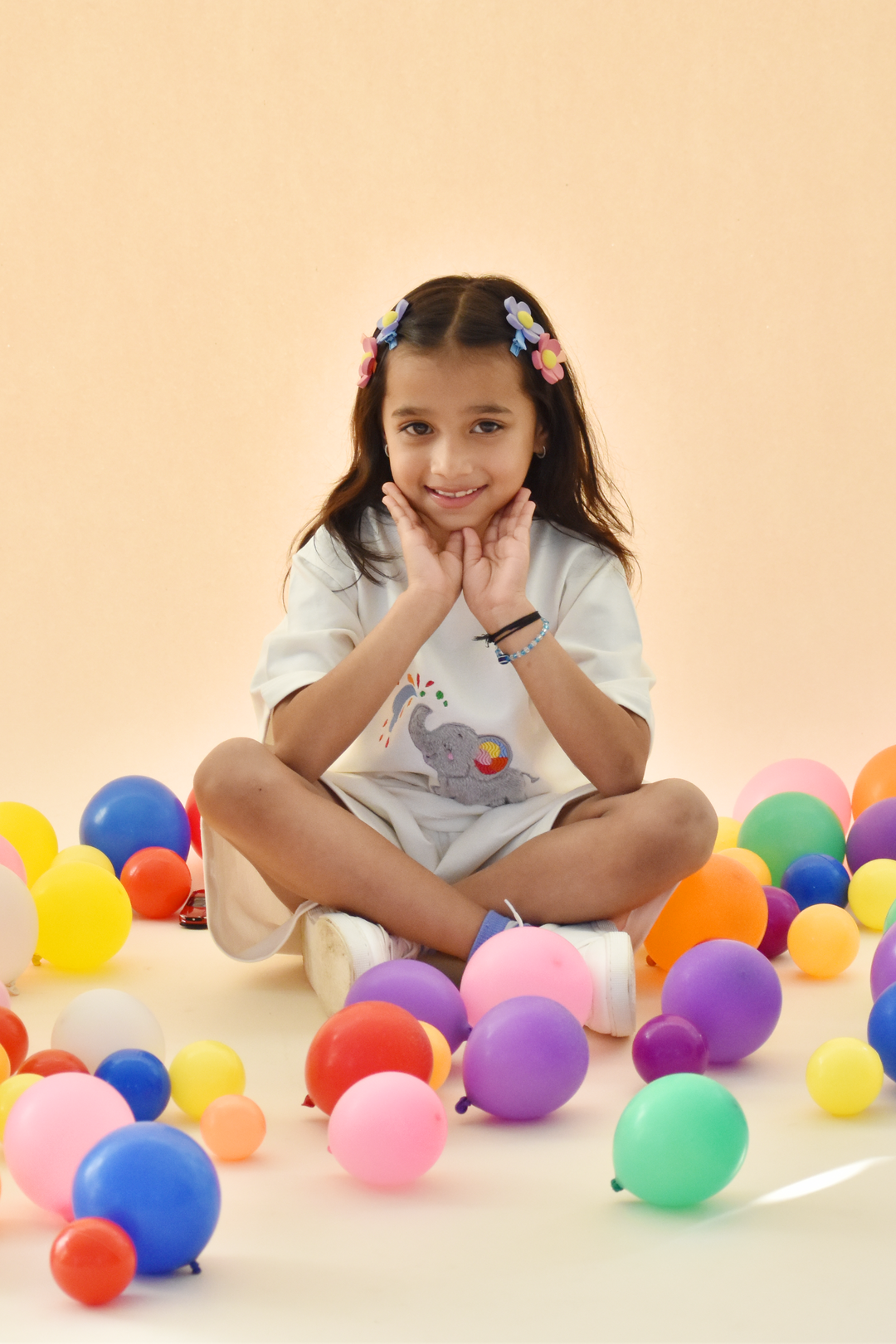 Holi Splash of Joy - Elephant Snuggle Set (Toy & Sack Bag included)