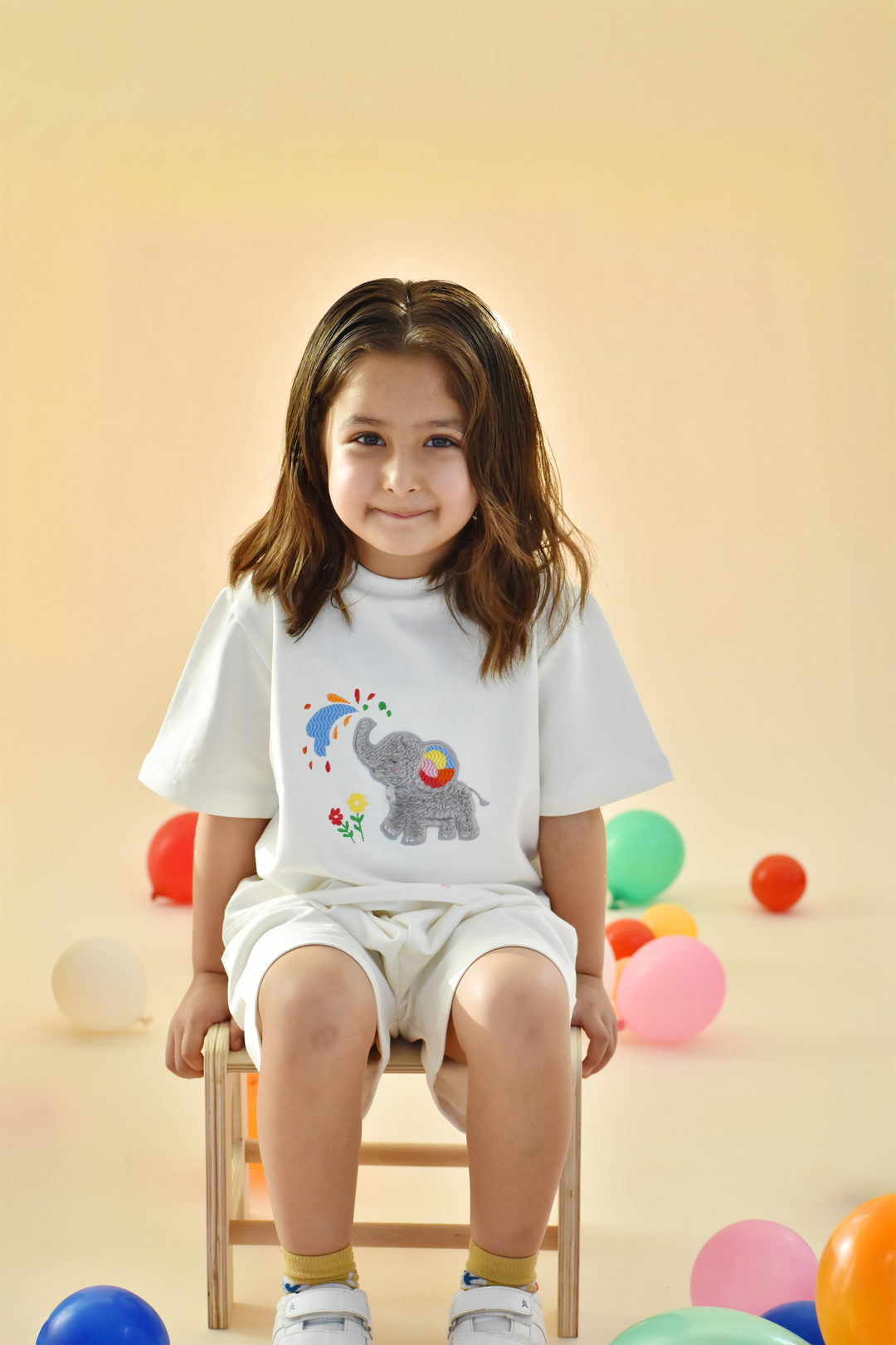 Holi Splash of Joy - Elephant Snuggle Set (Toy & Sack Bag included)