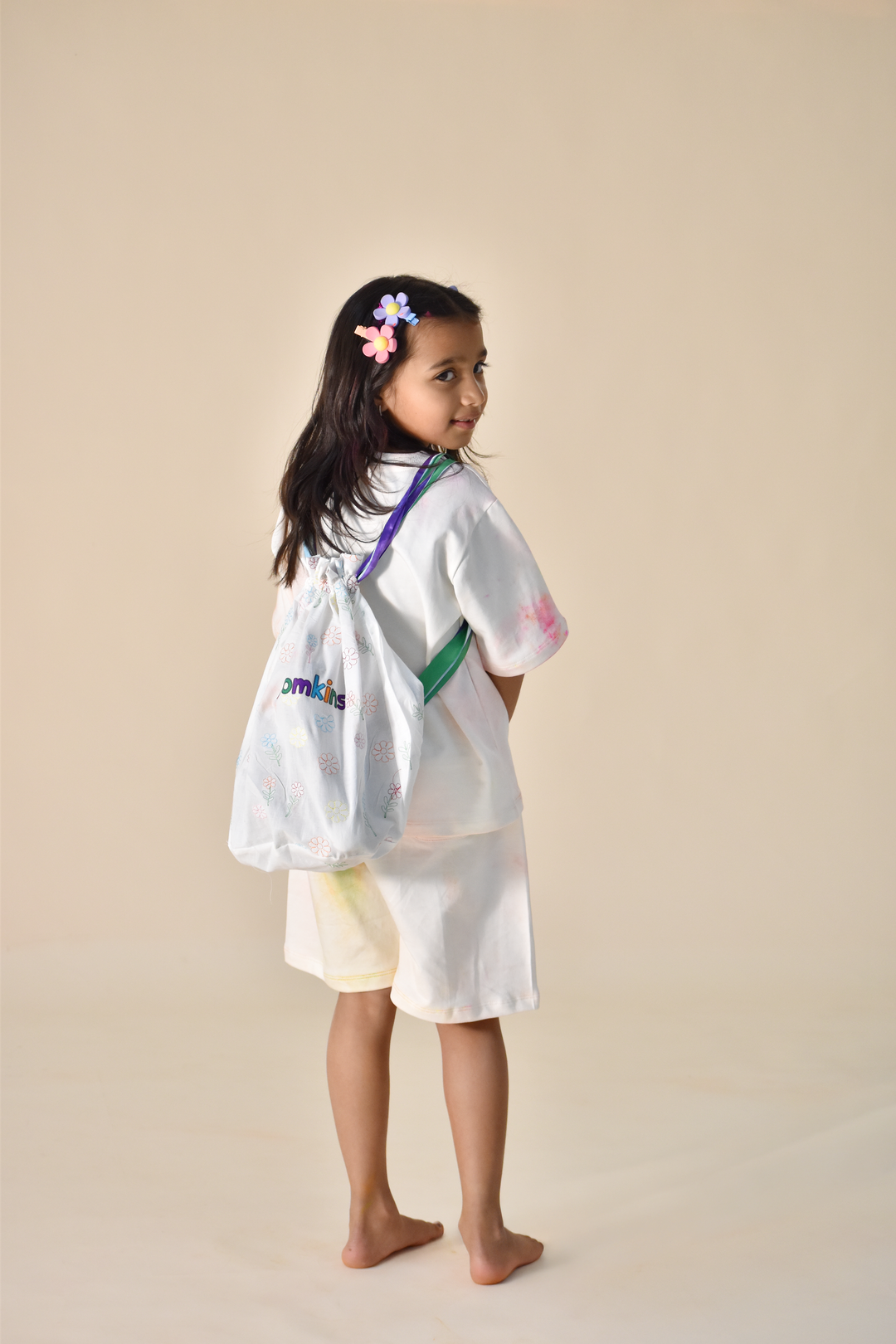 Holi Splash of Joy - Elephant Snuggle Set (Toy & Sack Bag included)