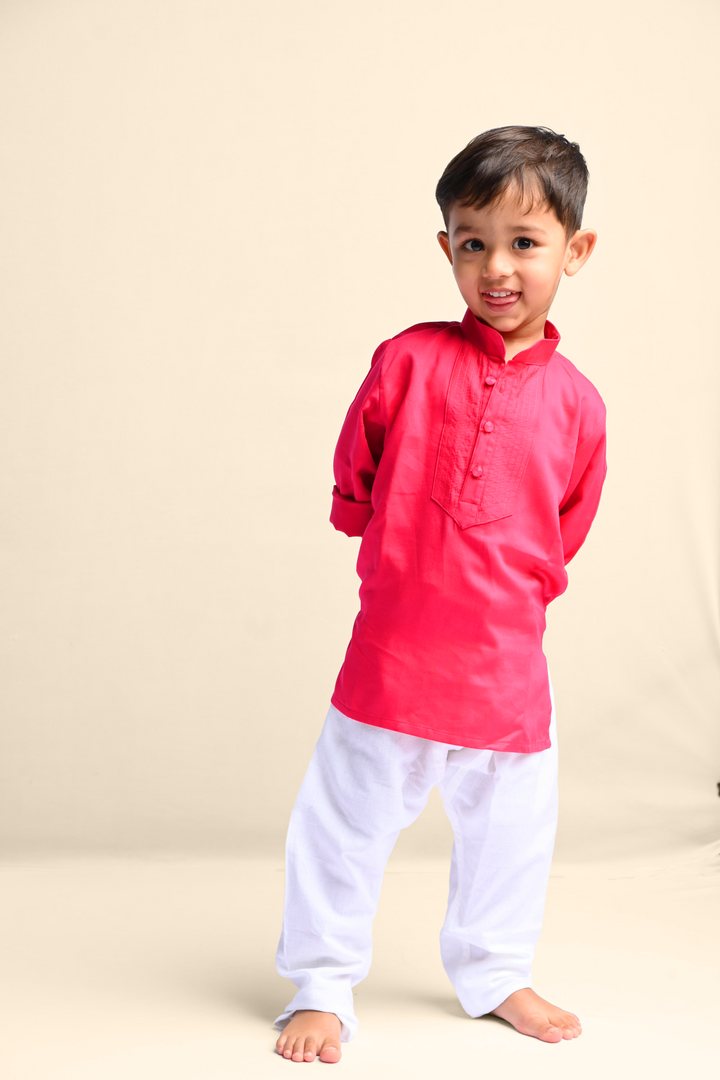 Radiant Fushchia Kurta