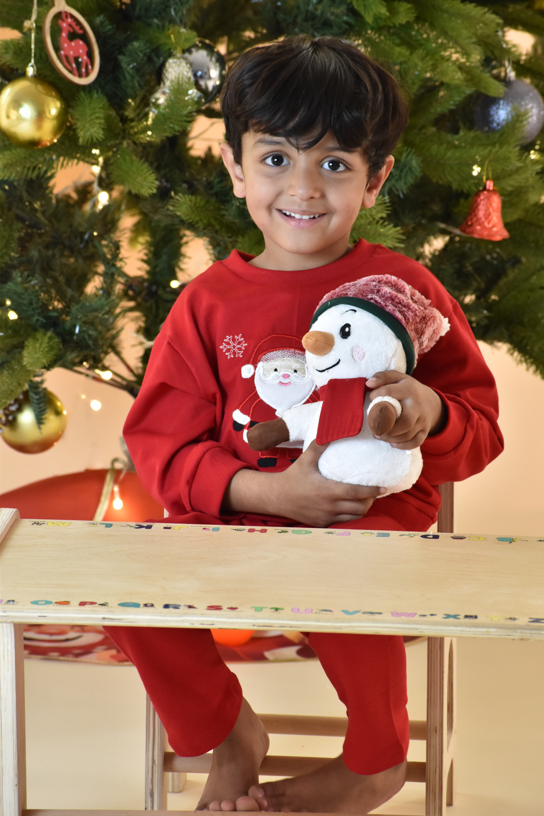 Christmas Santa Snuggle Set (Toy & Christmas Stocking included)