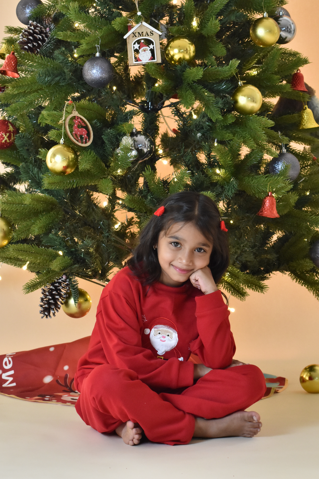 Christmas Santa Snuggle Set (Toy & Christmas Stocking included)