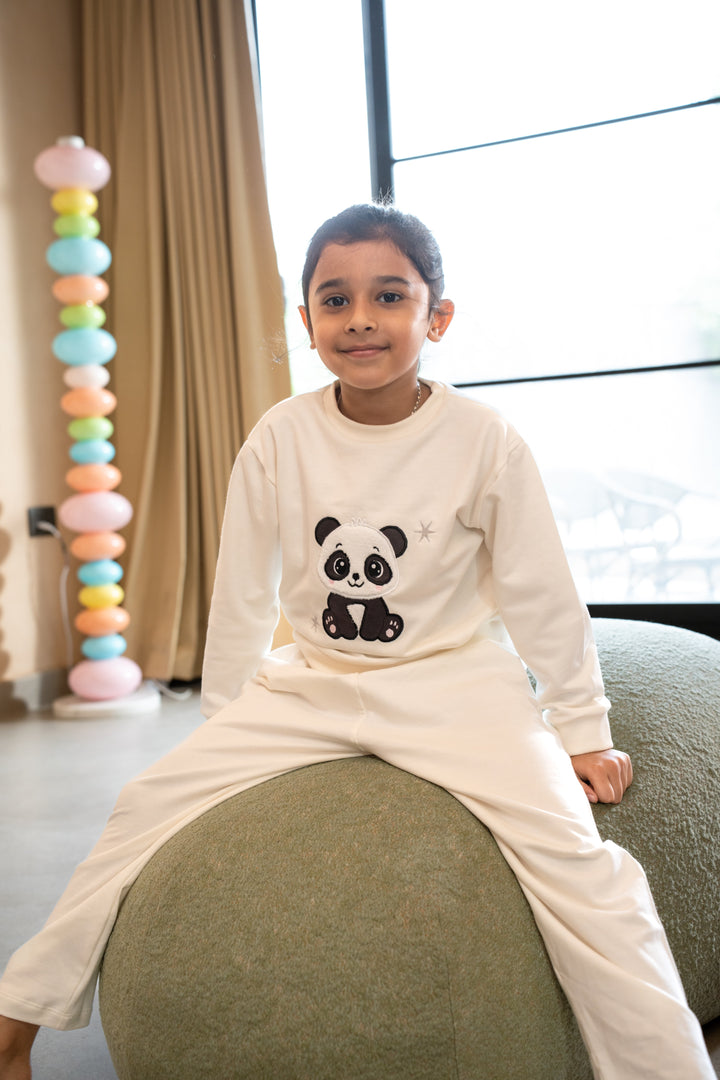 Snowy Paws Panda Snuggle Set (Toy included)