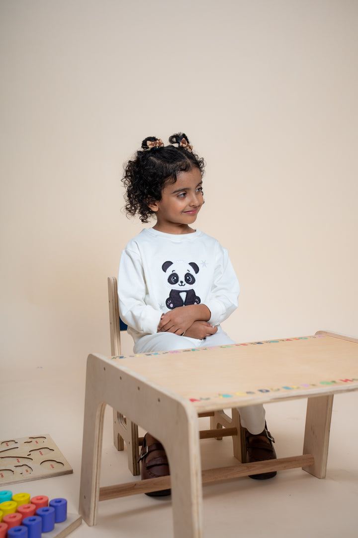 Snowy Paws Panda Snuggle Set (Toy included)