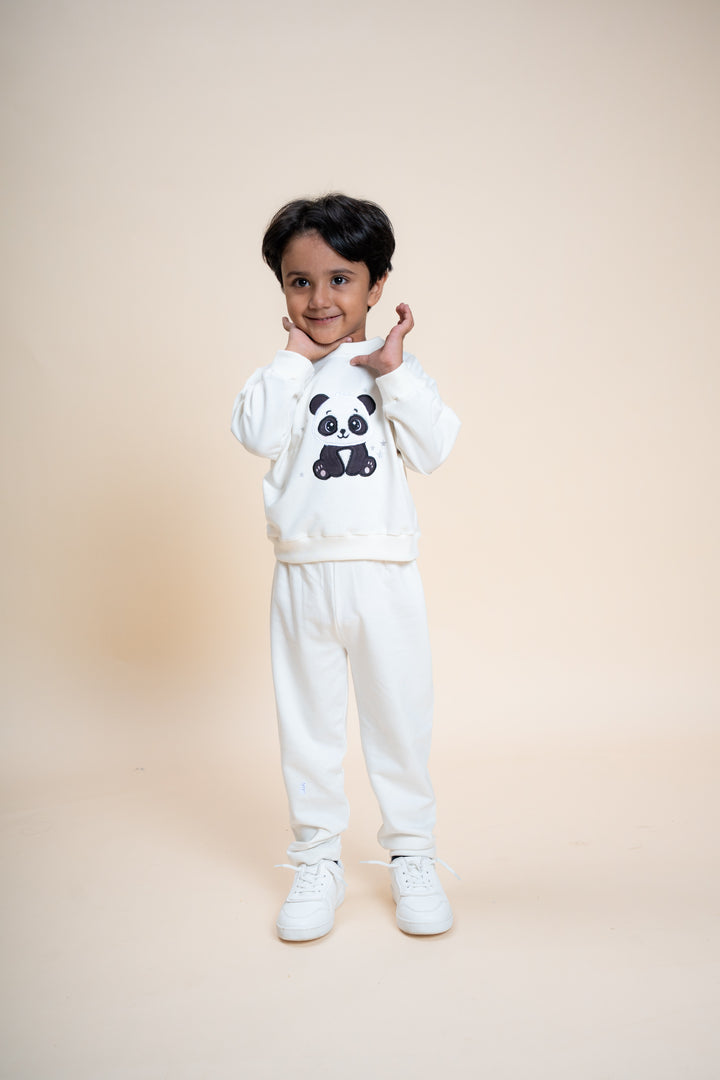 Snowy Paws Panda Snuggle Set (Toy included)