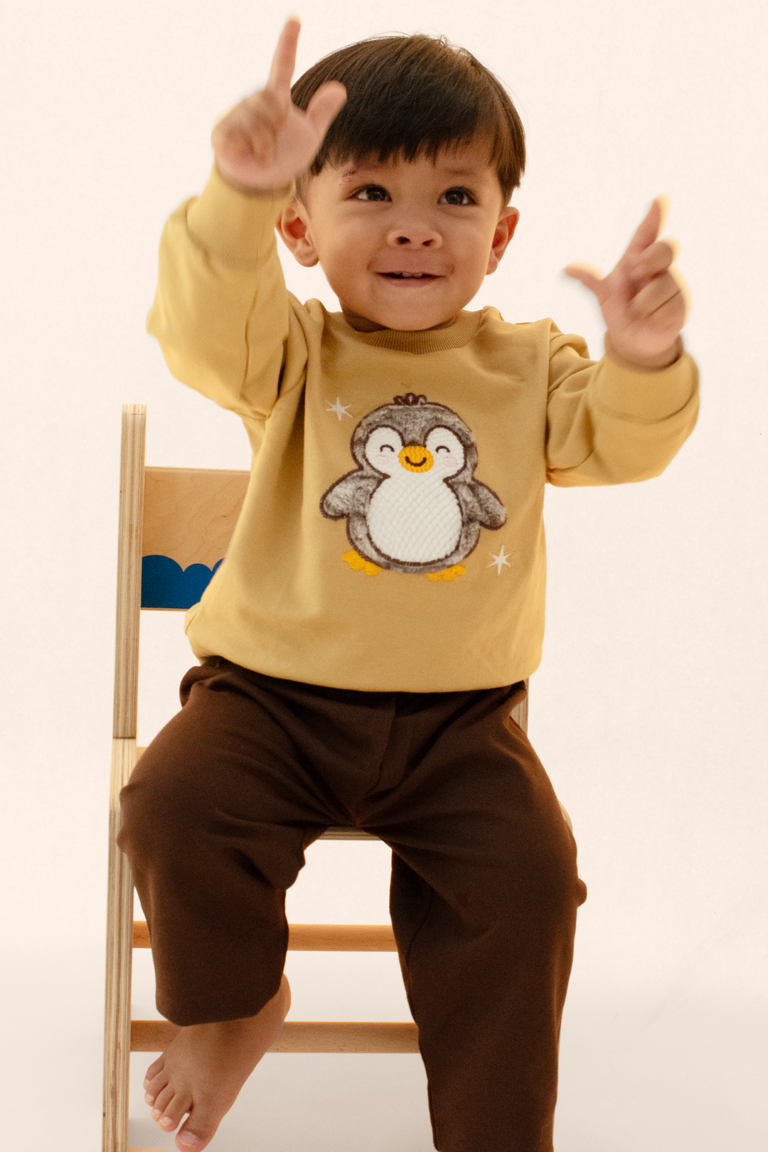 Toffee Hugs Penguin Snuggle Set (Toy included)