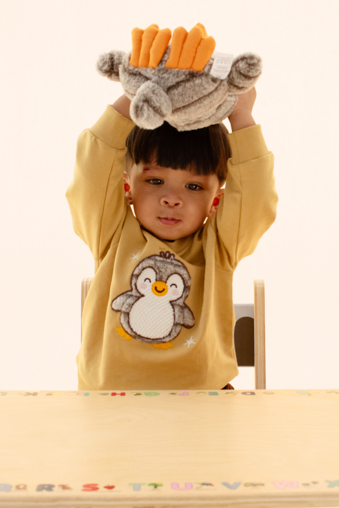 Toffee Hugs Penguin Snuggle Set (Toy included)