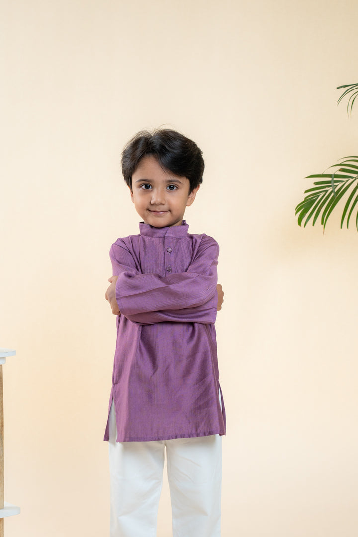 Twilight Mauve Kurta