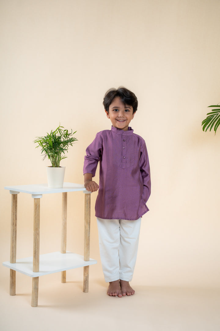 Twilight Mauve Kurta