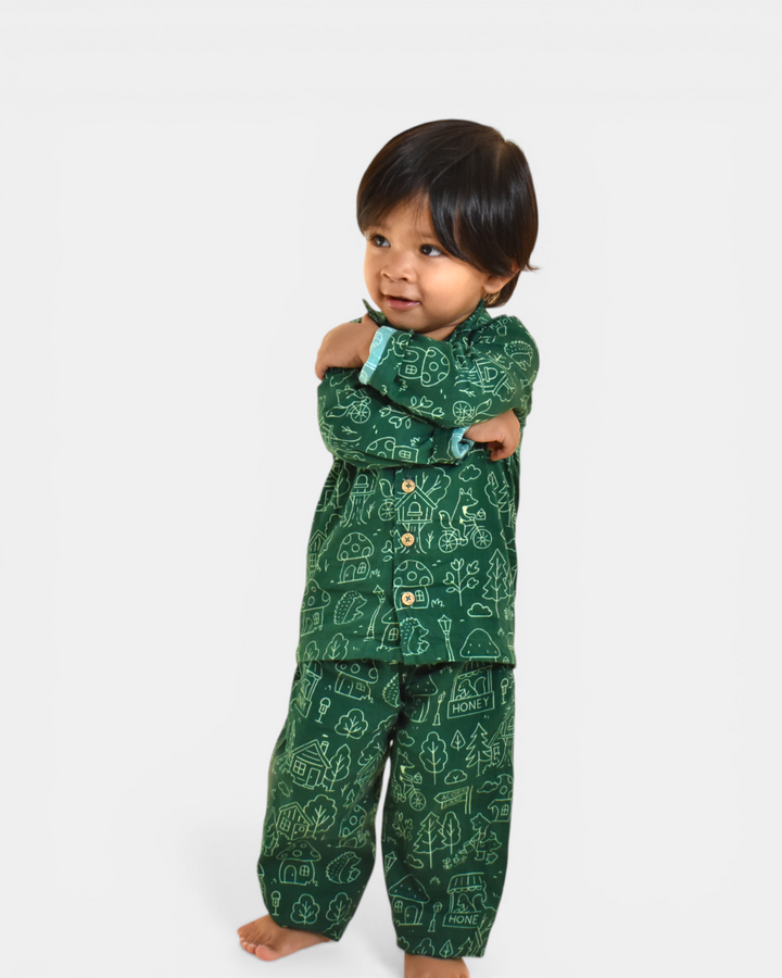 I-Spy Night Suit Woodland Village