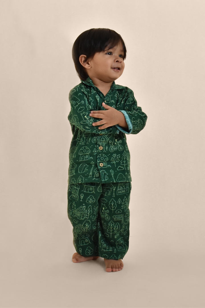 I-Spy Night Suit Woodland Village