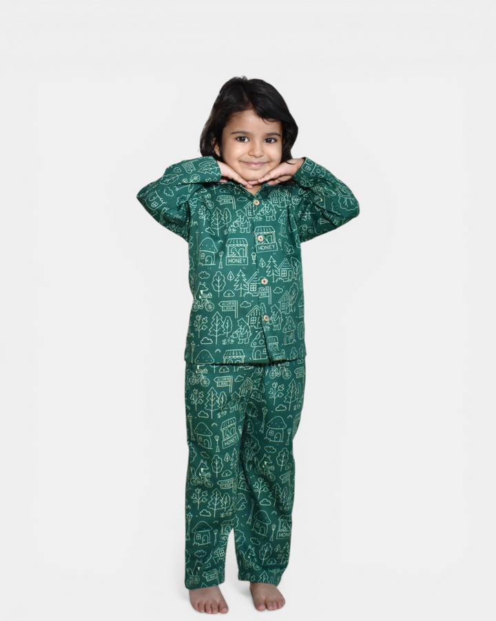 I-Spy Night Suit Woodland Village