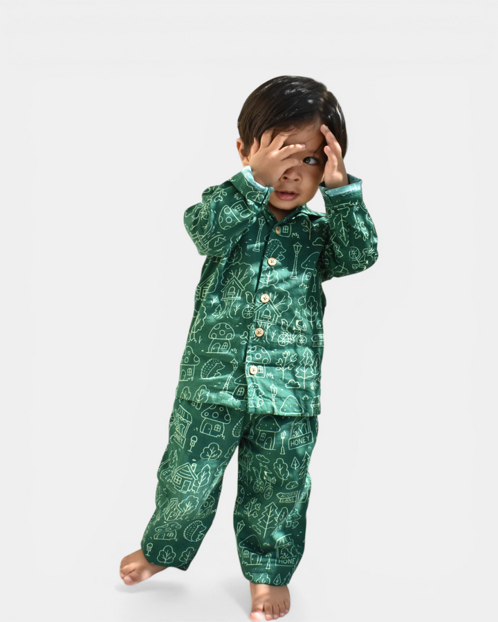 I-Spy Night Suit Woodland Village