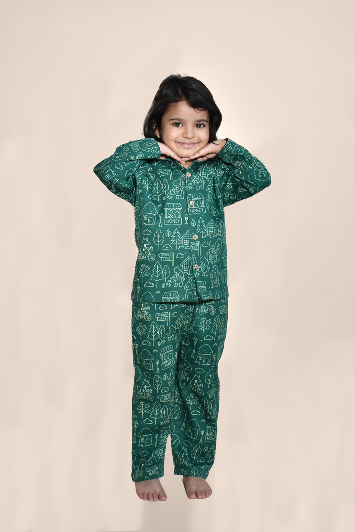 I-Spy Night Suit Woodland Village