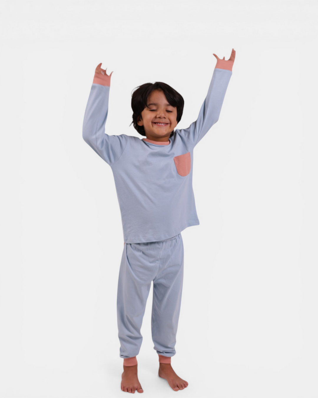 Sky Snuggle – Soft Basics Night Suit ☁️