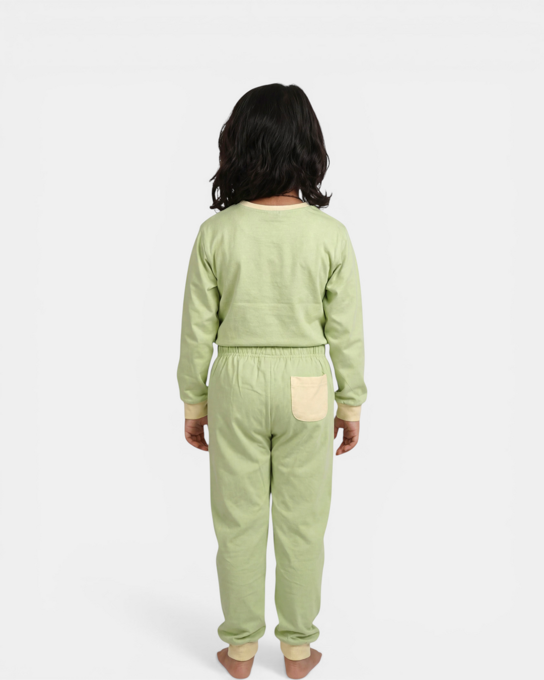Meadow Mist – Soft Basics Night Suit 🌿