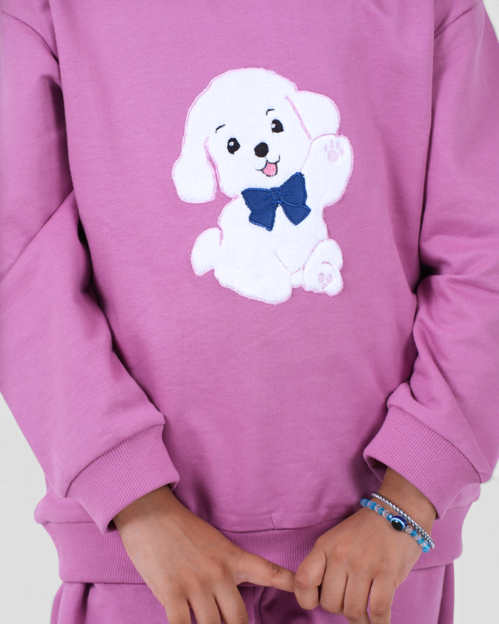 🤍 Kippy the White Dog - Full-length Snuggle Set