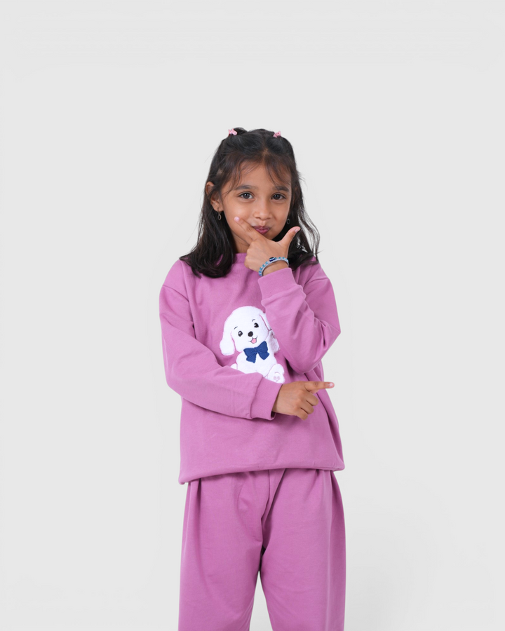 🤍 Kippy the White Dog - Full-length Snuggle Set