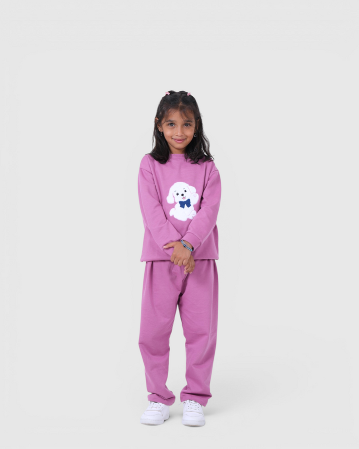 🤍 Kippy the White Dog - Full-length Snuggle Set