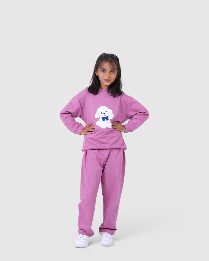 🤍 Kippy the White Dog - Full-length Snuggle Set