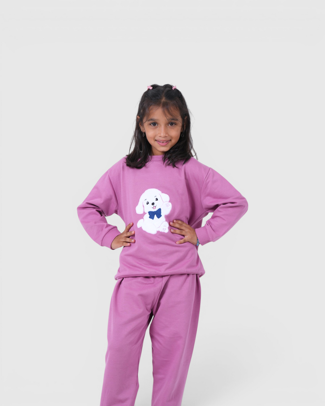🤍 Kippy the White Dog - Full-length Snuggle Set