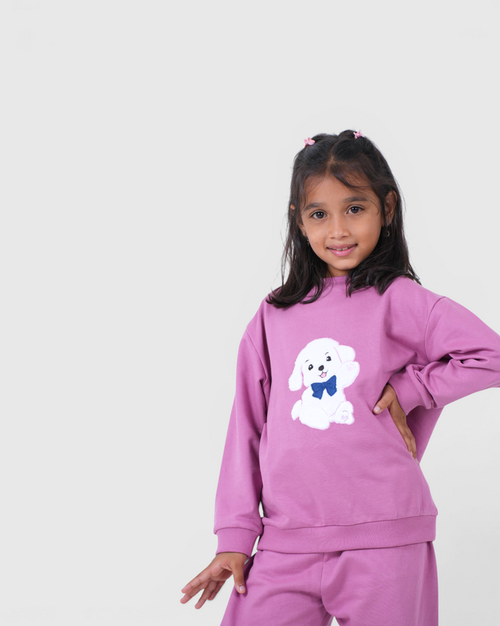 🤍 Kippy the White Dog - Full-length Snuggle Set