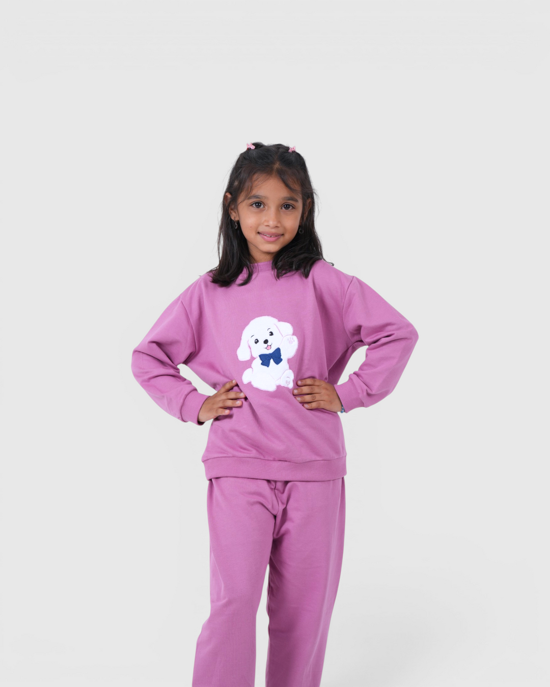 🤍 Kippy the White Dog - Full-length Snuggle Set