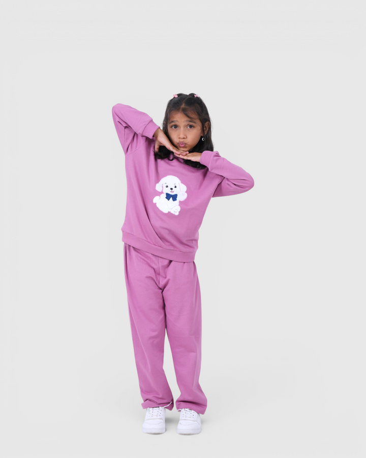 🤍 Kippy the White Dog - Full-length Snuggle Set
