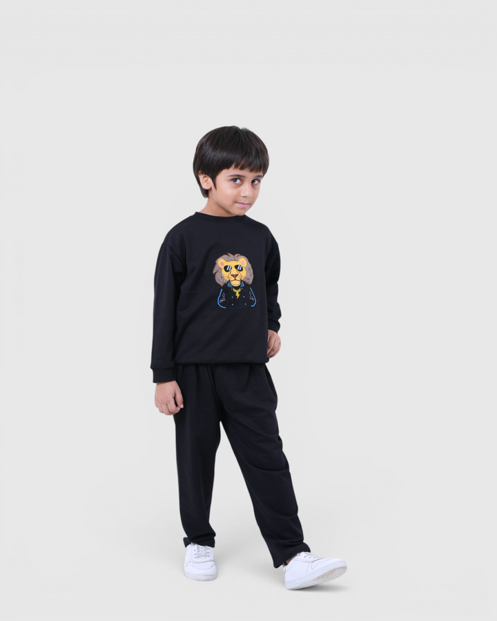 🦁 Lumo the Lion - Black - Full-length Snuggle Set
