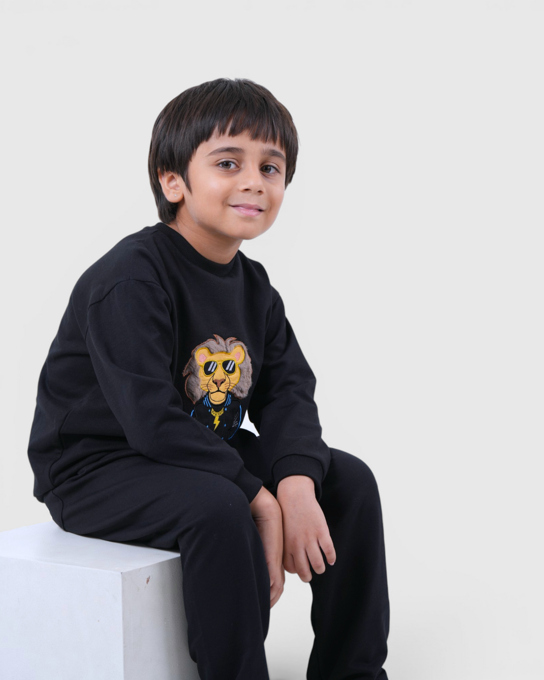 🦁 Lumo the Lion - Black - Full-length Snuggle Set