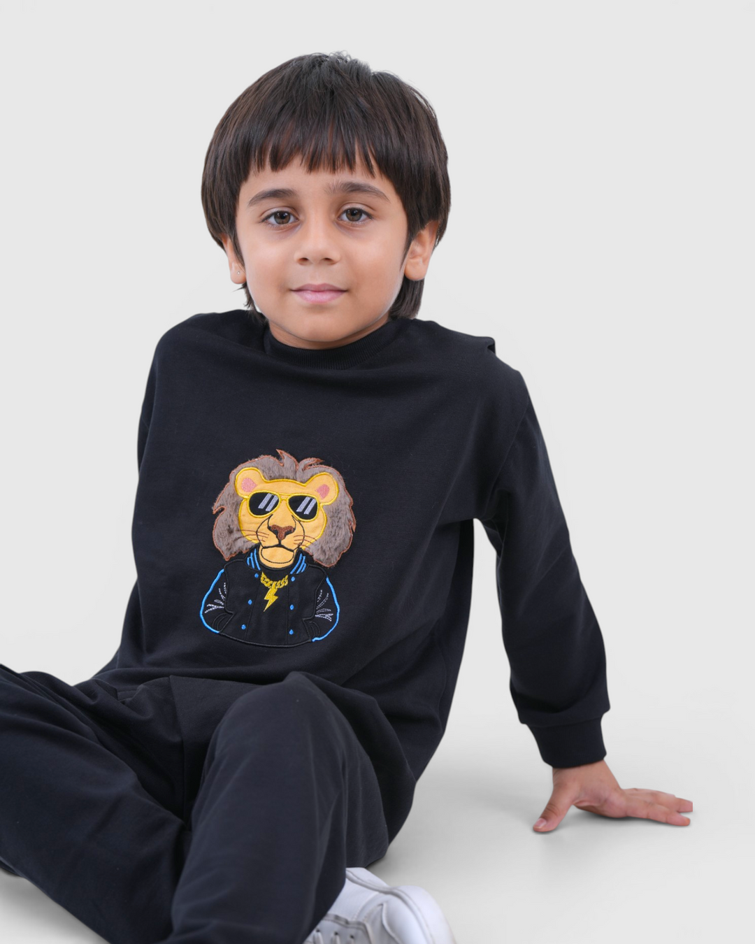 🦁 Lumo the Lion - Black - Full-length Snuggle Set