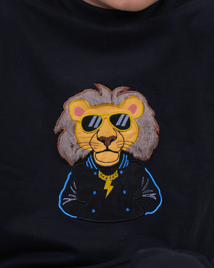 🦁 Lumo the Lion - Black - Full-length Snuggle Set